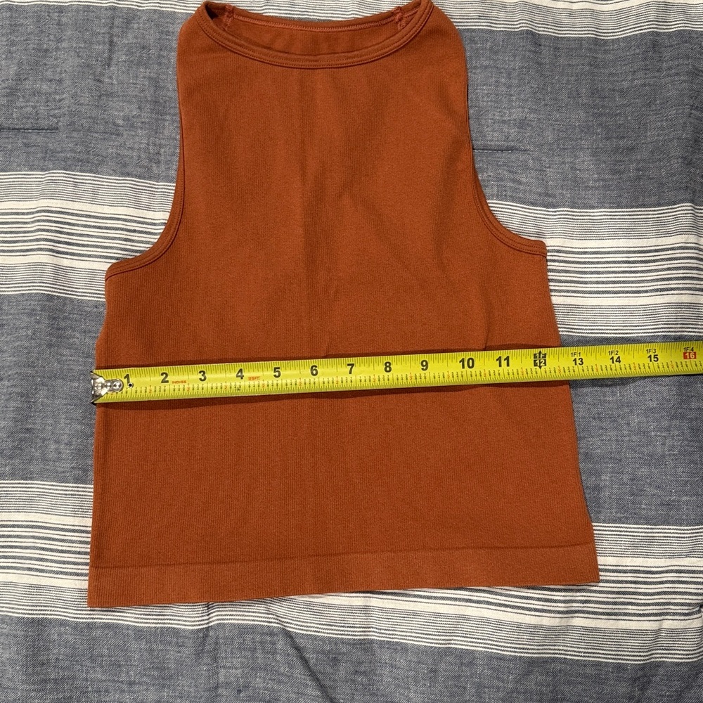 Free People Intimately Hayley Brami Terracotta Tank Top - Picture 5 of 7
